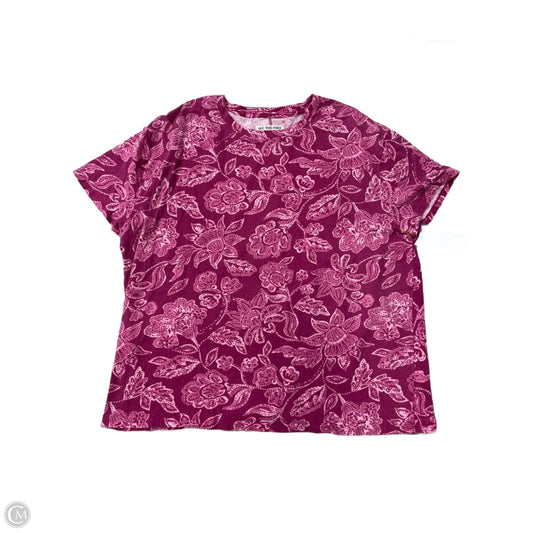 Top Short Sleeve Basic By We The Free In Pink, Size: S