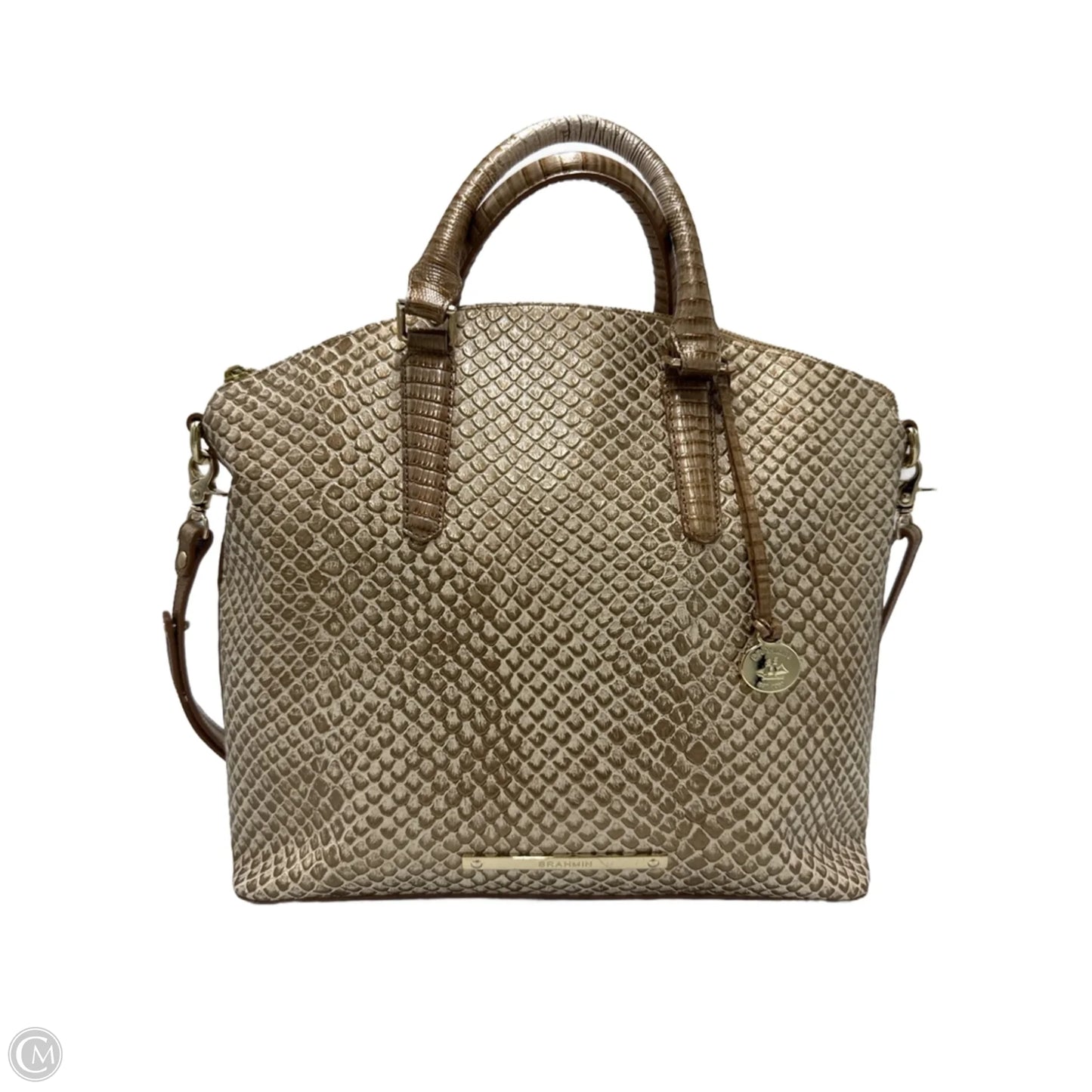 Brahmin Melbourne Duxbury Designer Satchel Handbag
