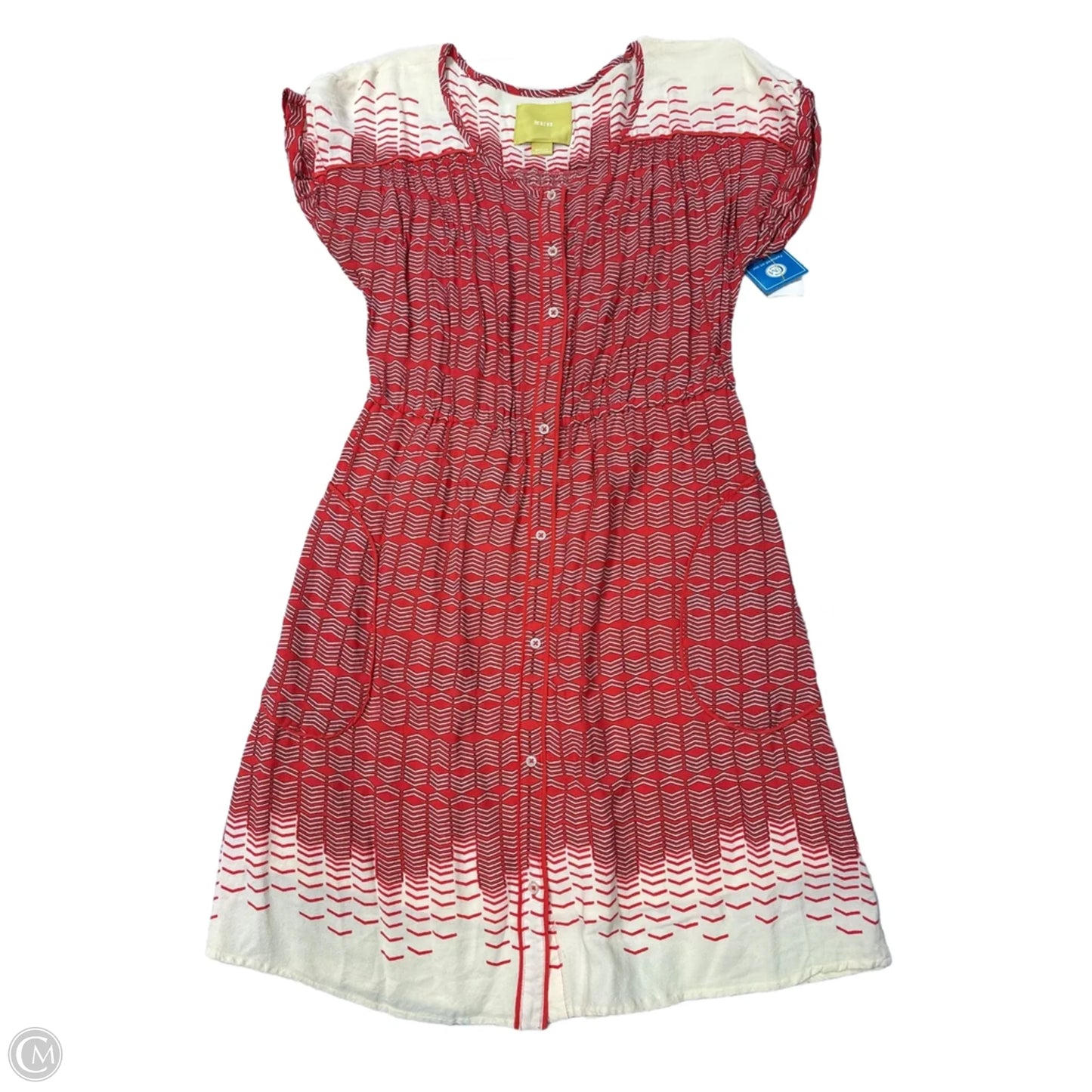 Dress Casual Short By Maeve In Orange, Size: M