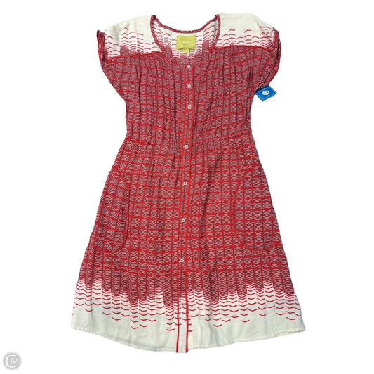 Dress Casual Short By Maeve In Orange, Size: M