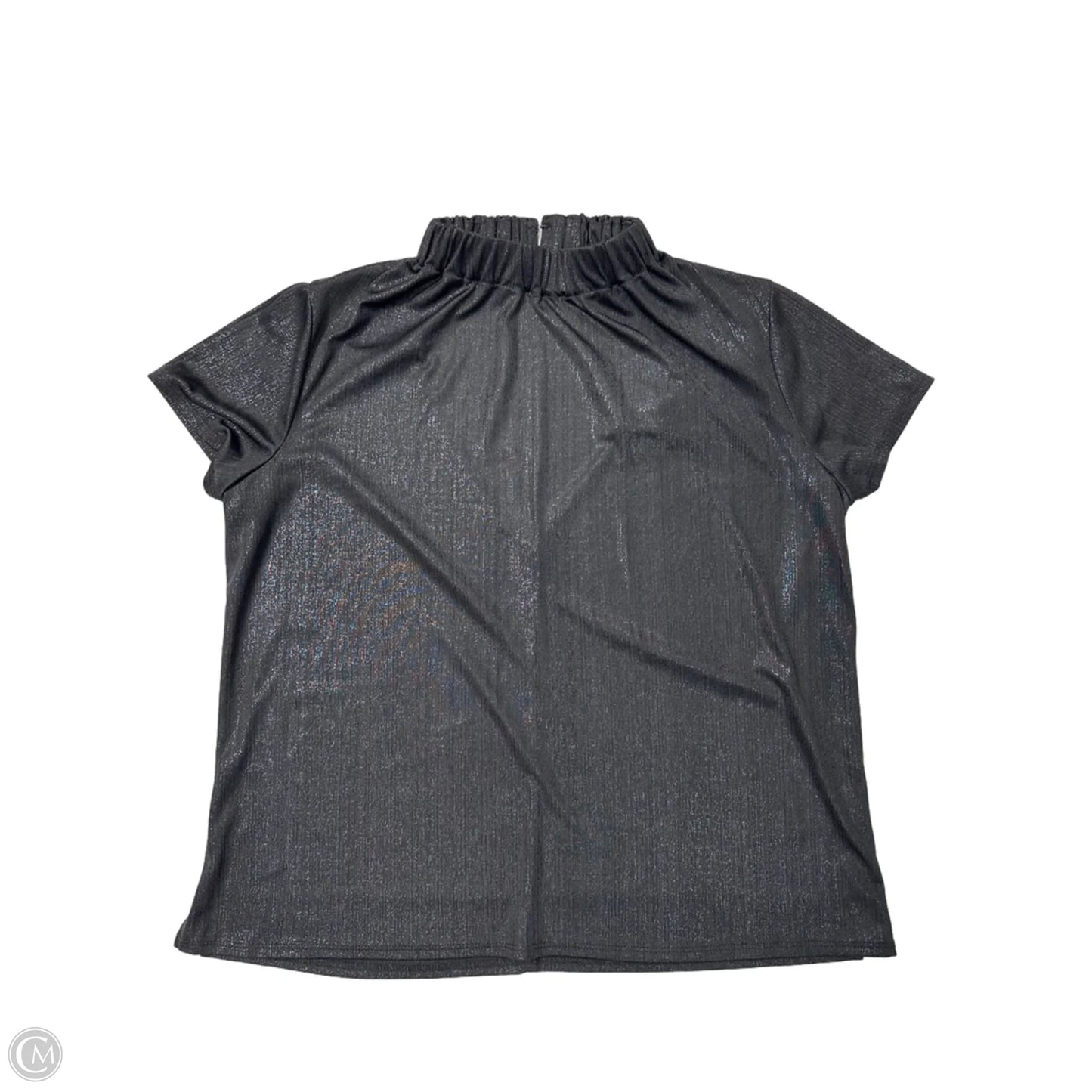Top Short Sleeve By Laundry In Black, Size: M