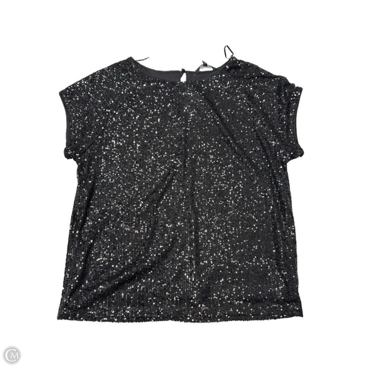 Top Short Sleeve By Next Era In Black, Size: L