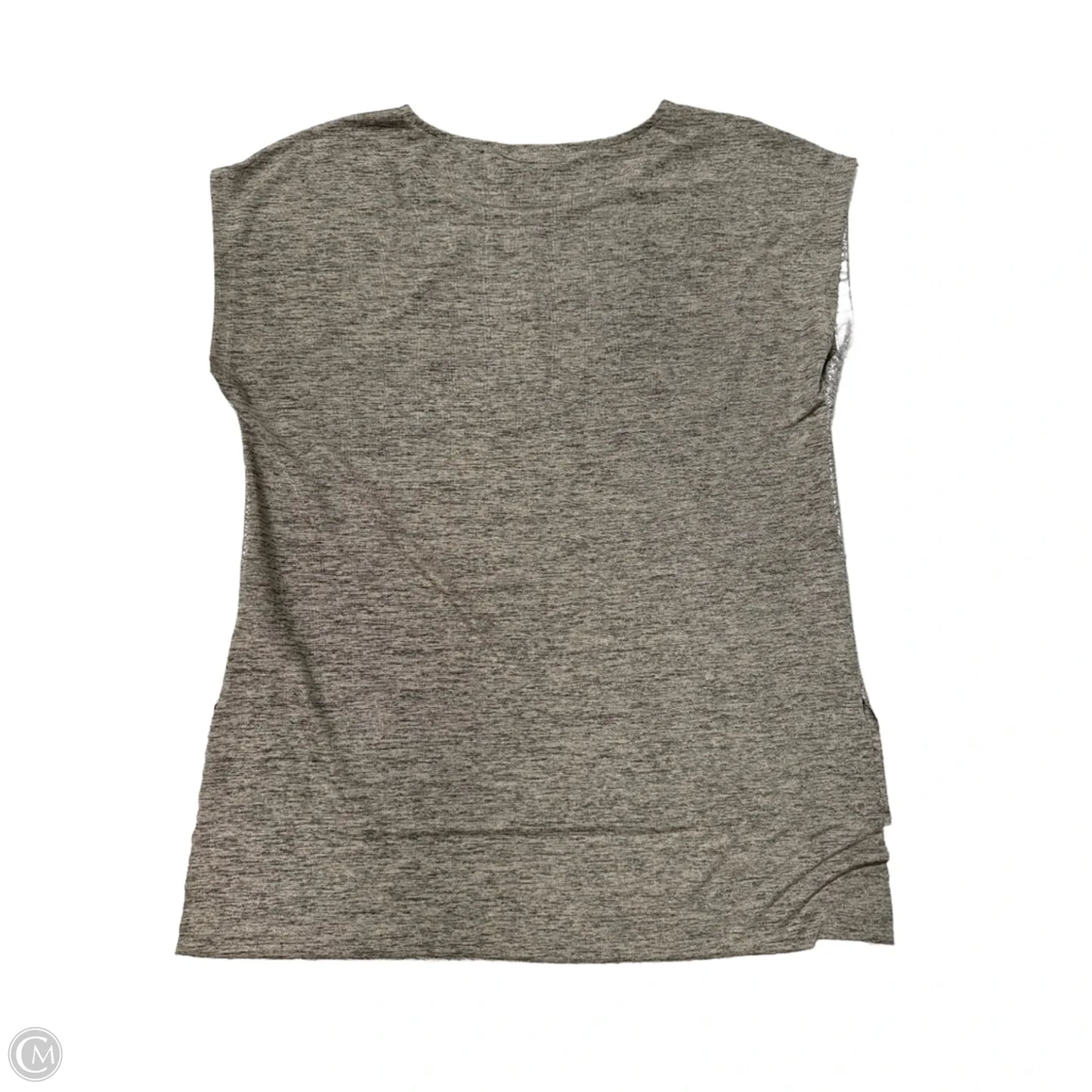 Top Short Sleeve By Dantelle In Silver, Size: M