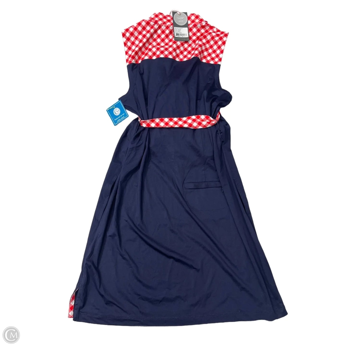 New! Athletic Dress By Fairway & Greene In Blue & Red, Size: Xs