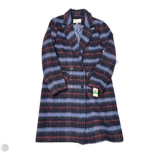 Coat Peacoat By Bcbgeneration In Blue & Red, Size: L