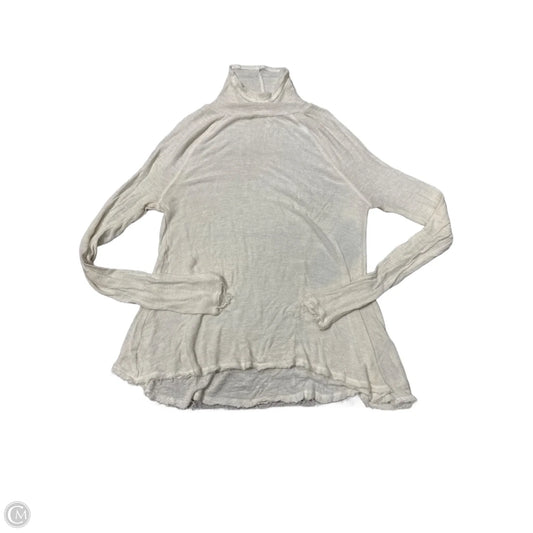 Top Long Sleeve By Free People In White, Size: M