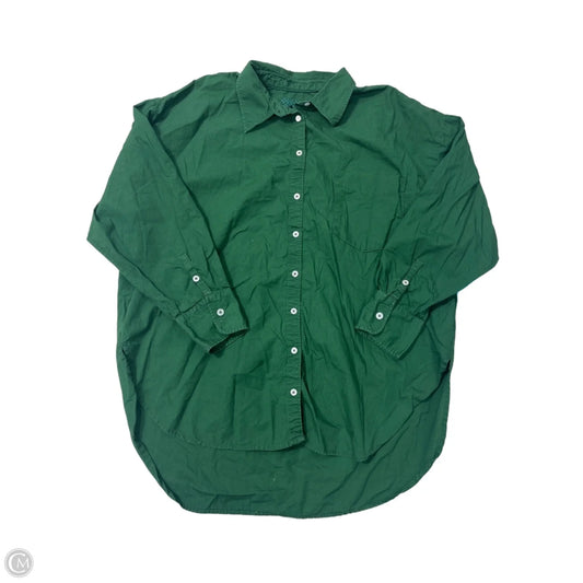 Top Long Sleeve By Maeve In Green, Size: Xl