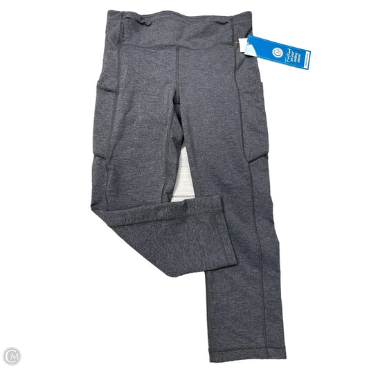 Athletic Capris By Lululemon In Grey, Size: M
