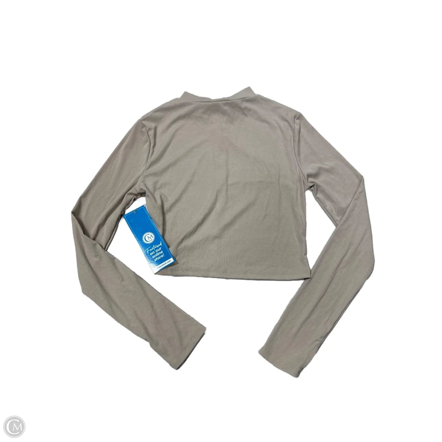 Top Long Sleeve By Hyfve In Tan, Size: L