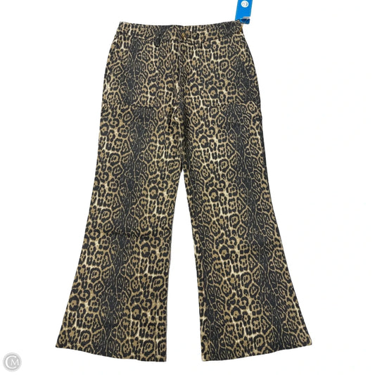Jeans Wide Leg By Gigio In Animal Print, Size: L