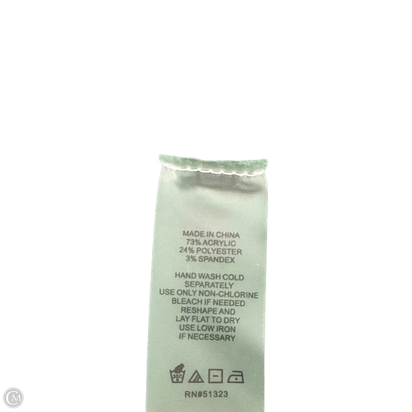 Sweater By Vince Camuto In Green, Size: M