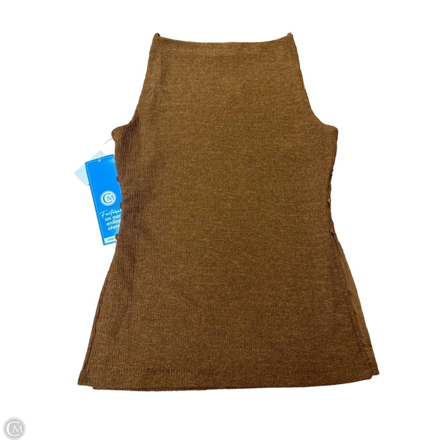 New! Top Sleeveless By Banana Republic In Brown, Size: S