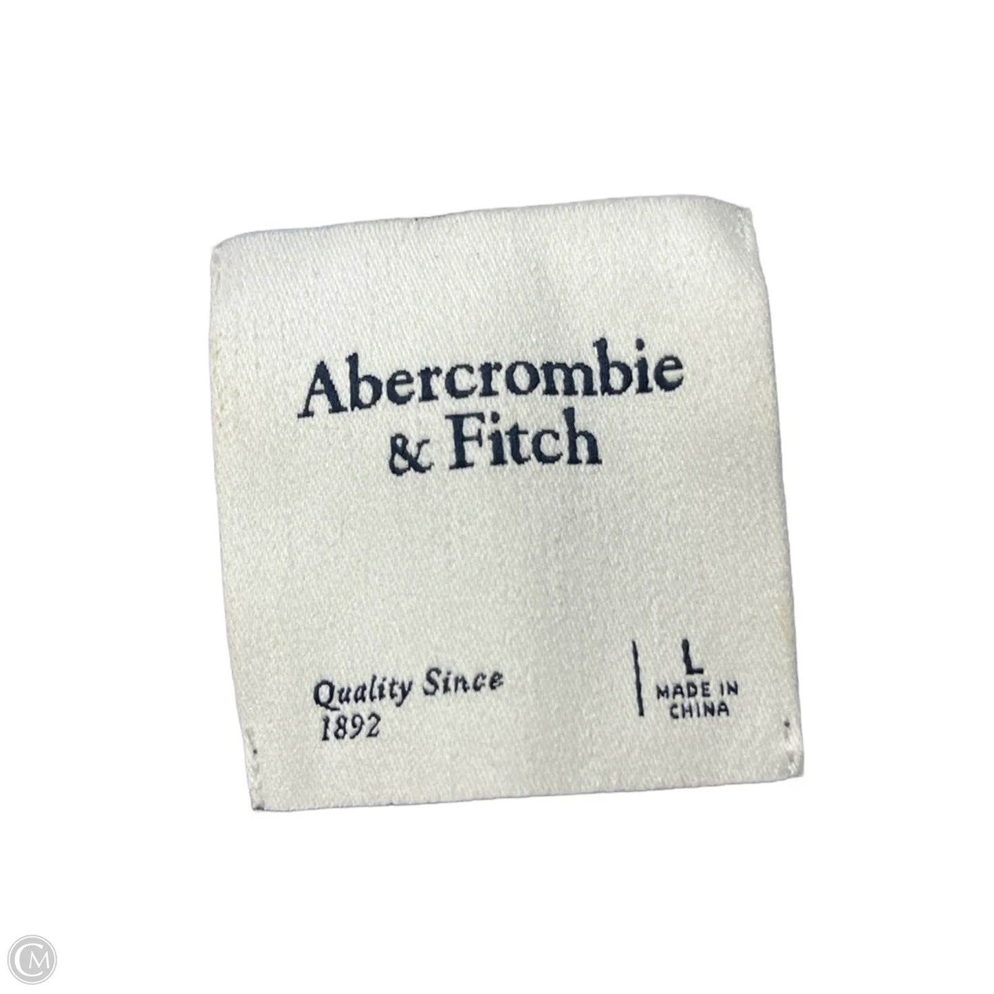 Sweater By Abercrombie And Fitch In Grey, Size: L