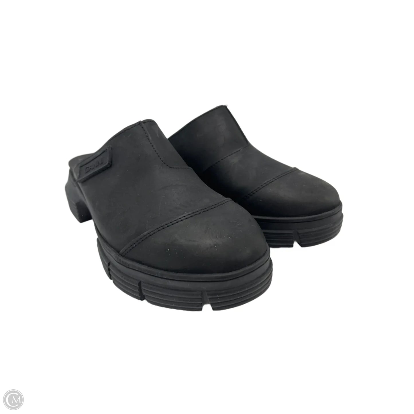 Shoes Flats By Ganni In Black, Size: 7.5