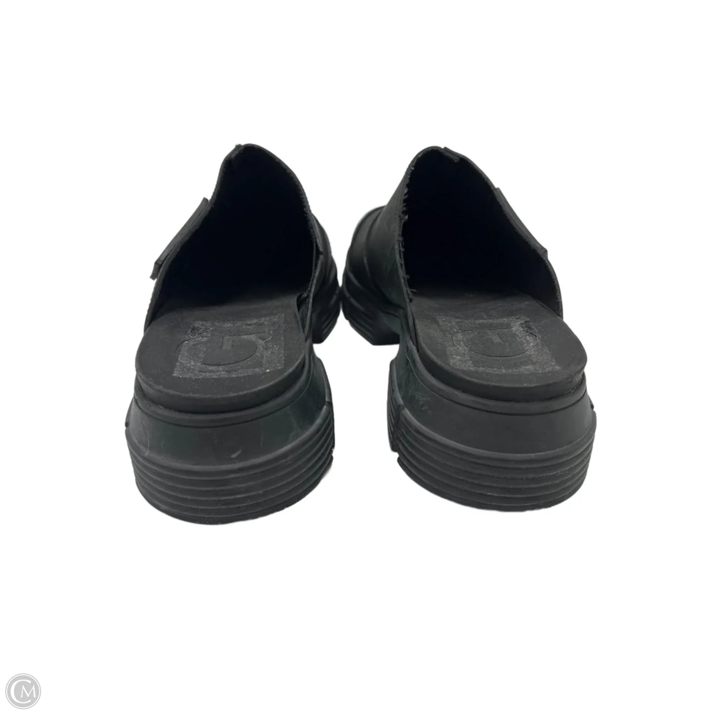 Shoes Flats By Ganni In Black, Size: 7.5