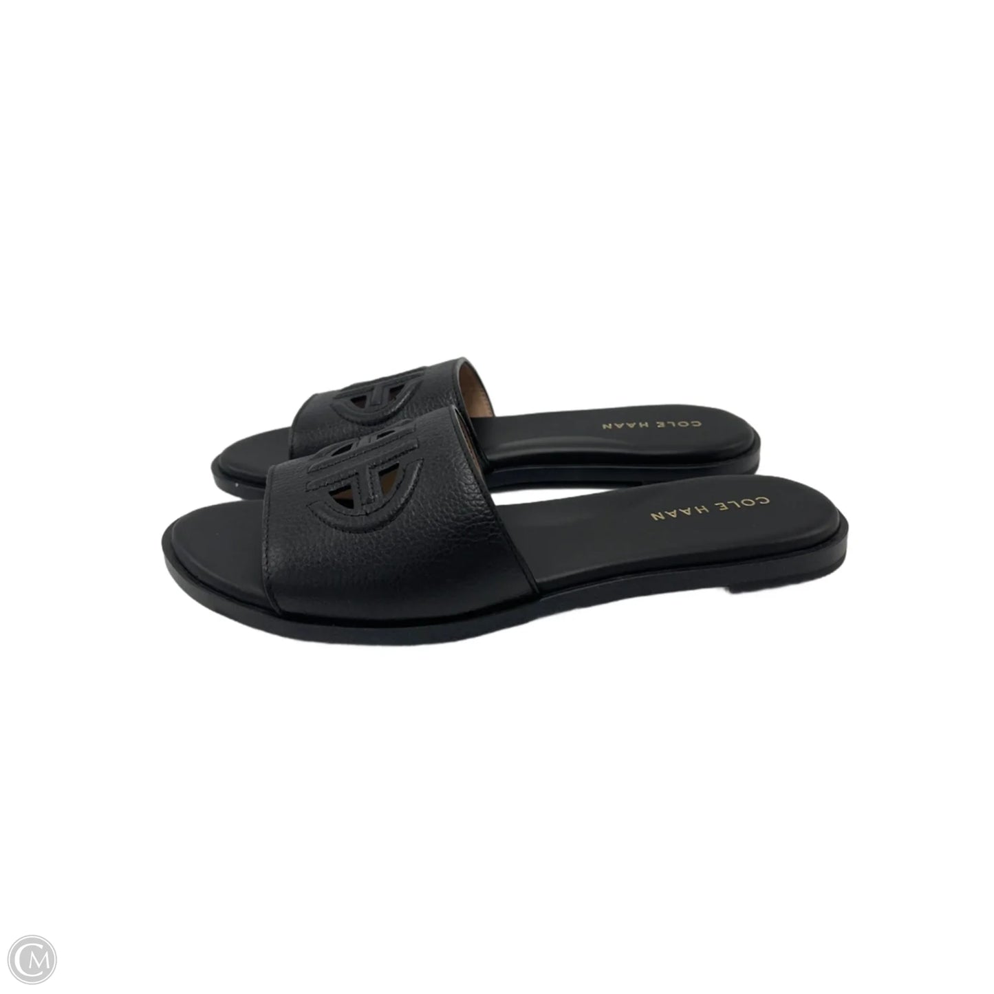 Sandals Designer By Cole-Haan In Black, Size: 7