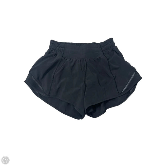 Athletic Shorts By Lululemon In Black, Size: Xs