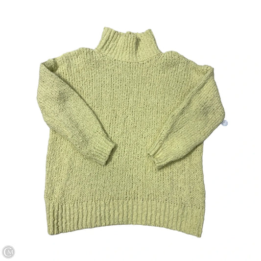 Sweater By Anthropologie In Green, Size: Mp