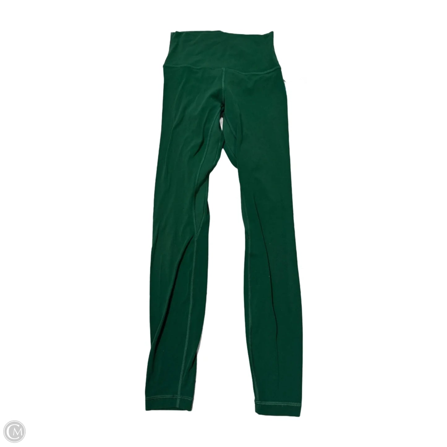 Athletic Leggings By Lululemon In Green, Size: S