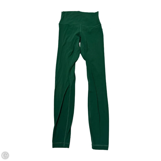 Athletic Leggings By Lululemon In Green, Size: S