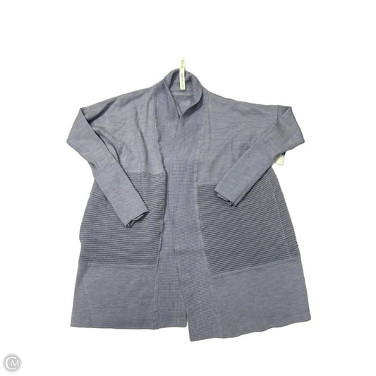 Sweater Cardigan By Lululemon In Purple, Size: S