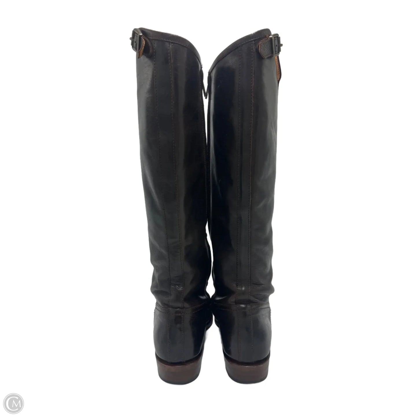 Boots Designer By Frye In Brown, Size: 7.5