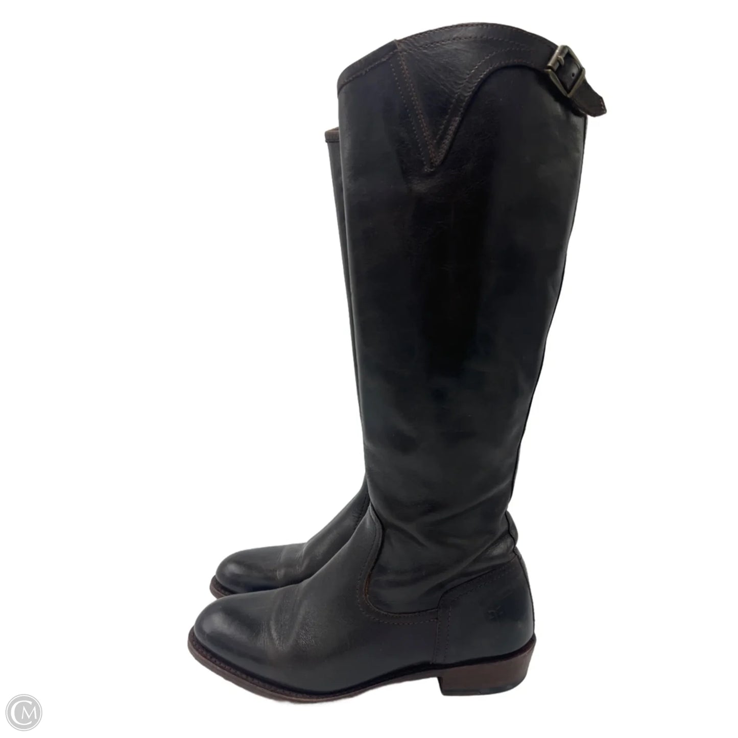 Boots Designer By Frye In Brown, Size: 7.5