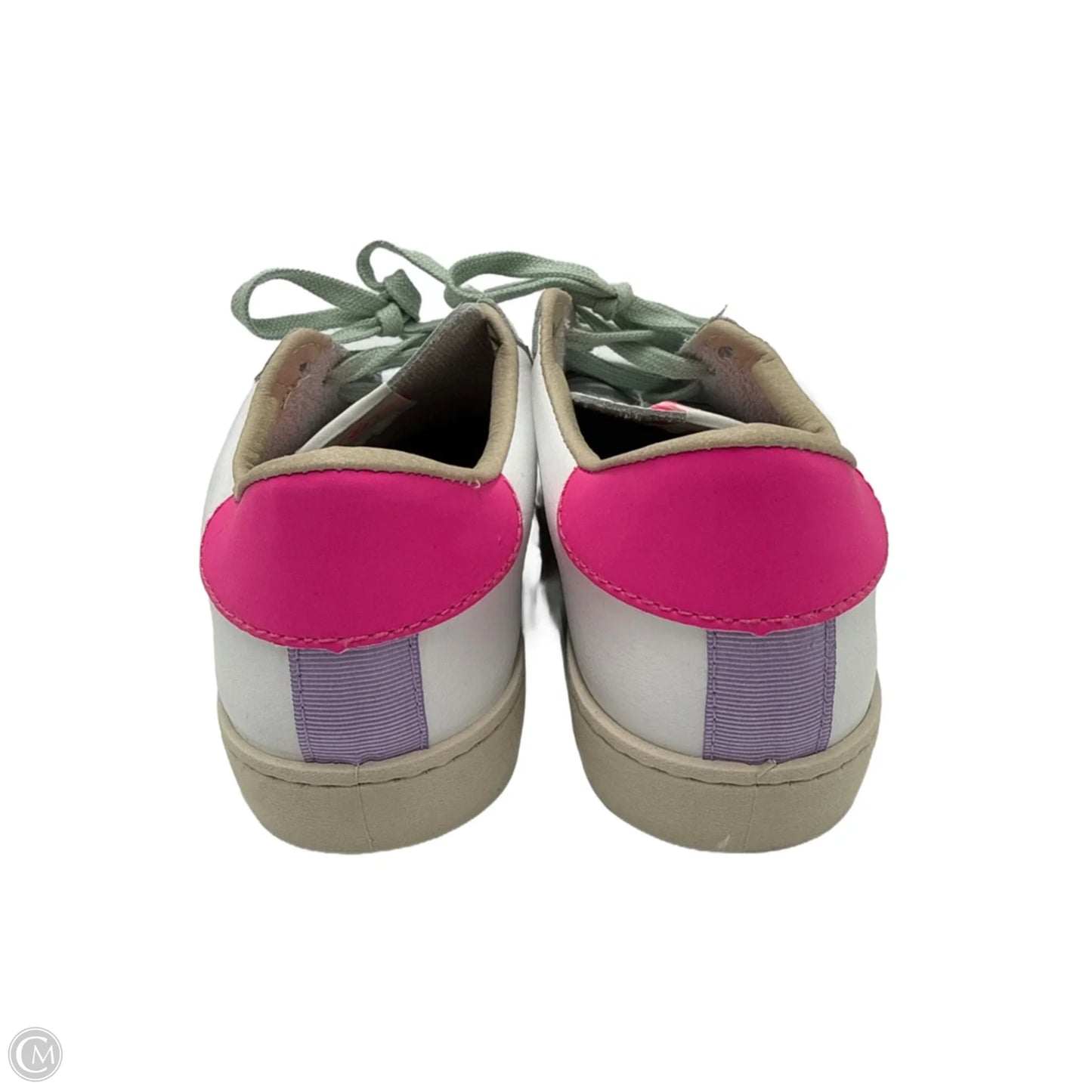 Berlin Leather & Neon Sneakers By Victoria in White, Size: 7