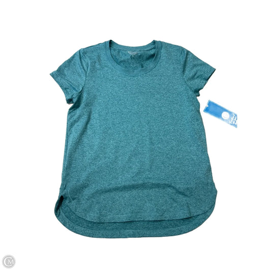 Athletic Top Short Sleeve By Athleta In Blue, Size: M