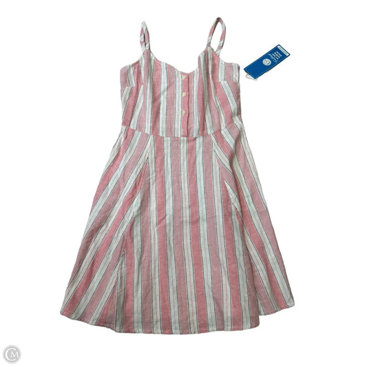 Dress Casual Short By Gap In Pink & White, Size: Xs