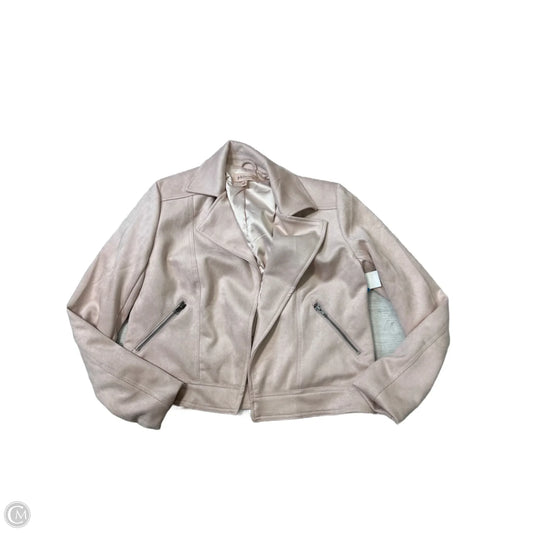 Jacket Moto By Philosophy In Pink, Size: S