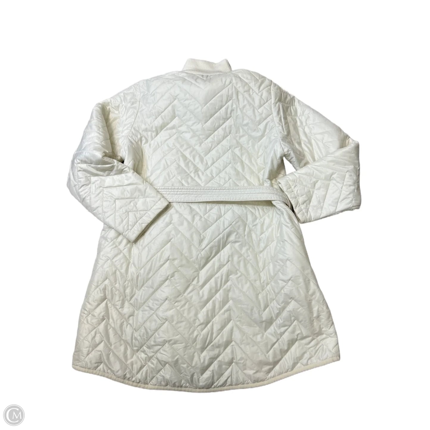 Coat Puffer & Quilted By Athleta In White, Size: L