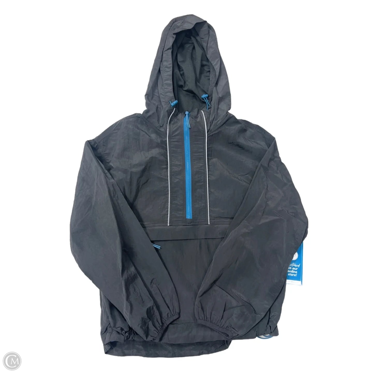 Athletic Jacket By Fabletics In Grey, Size: Xs