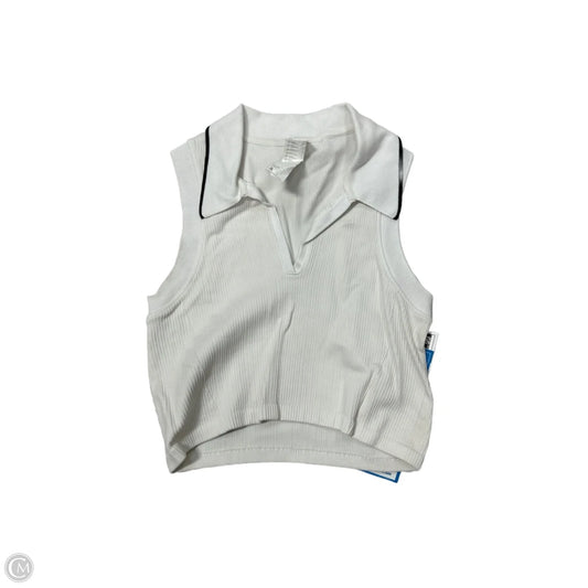 Athletic Tank Top By Fabletics In Black & White, Size: S