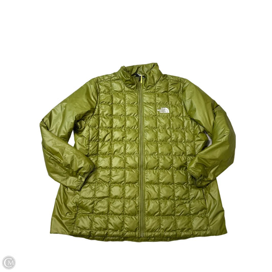 Coat Puffer & Quilted By The North Face In Green, Size: 2x