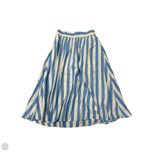 Skirt Maxi By A New Day In Striped Pattern, Size: S
