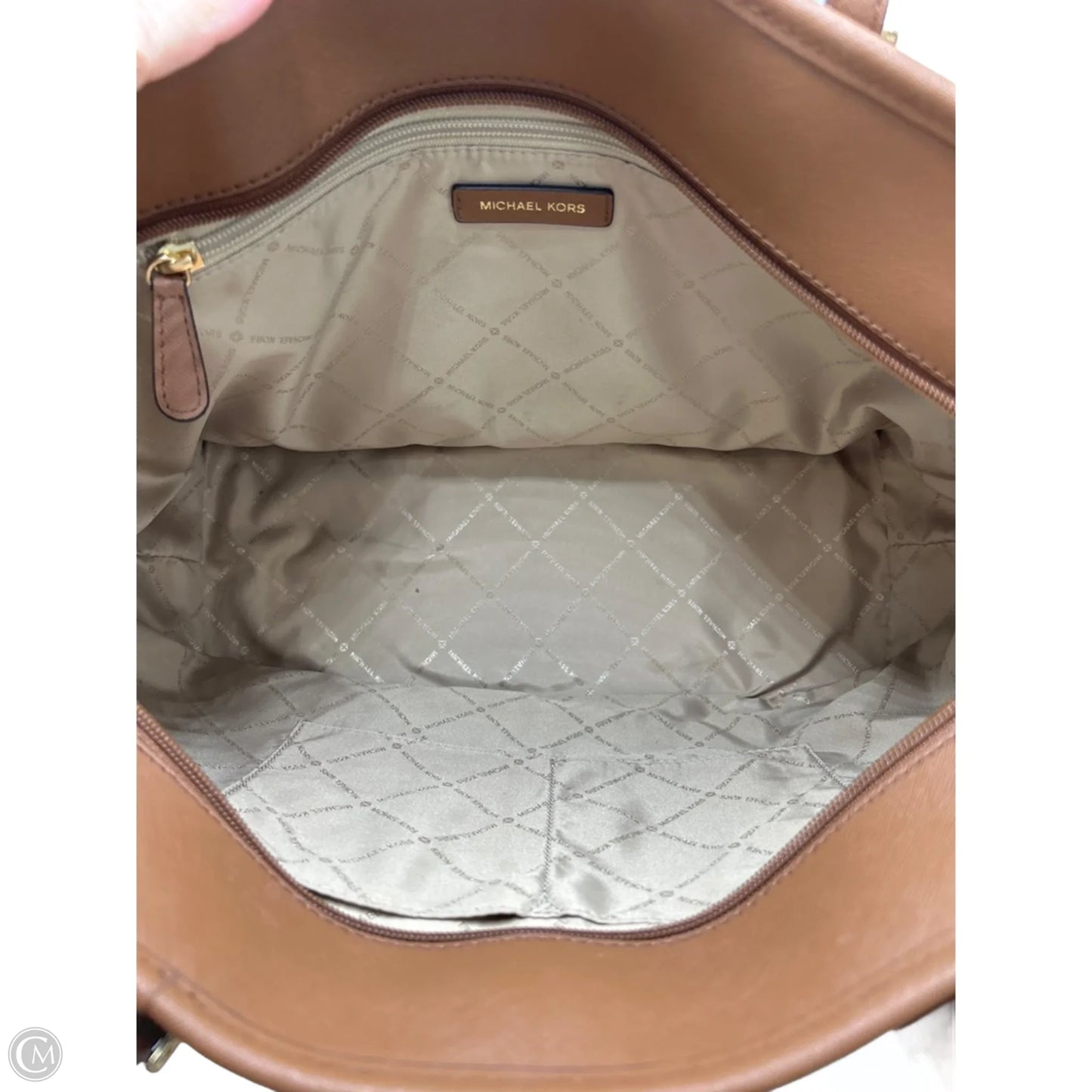 Handbag / Tote Designer By Michael Kors