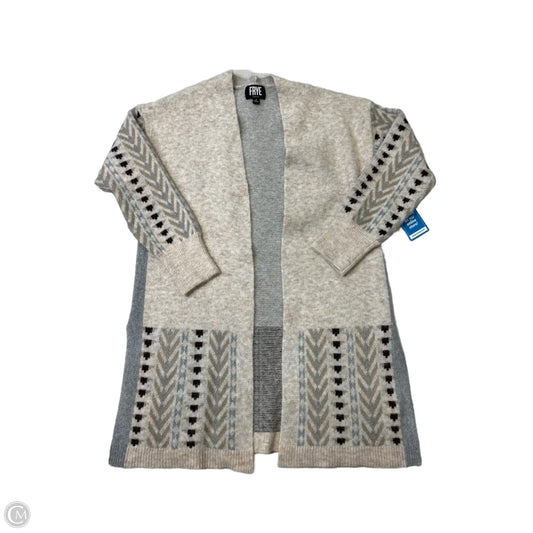 Sweater Cardigan Designer By Frye In Cream, Size: S