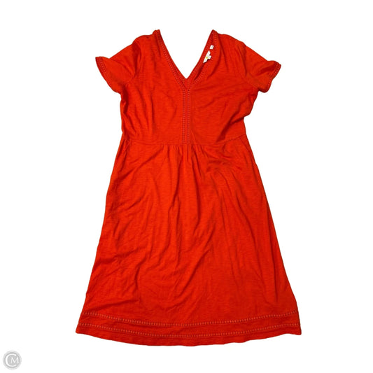 Dress Casual Maxi By Boden In Orange, Size: Xl