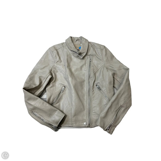 Jacket Moto By Blanknyc In Taupe, Size: M