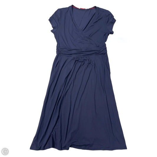 New! Dress Casual Midi By Boden In Navy, Size: M