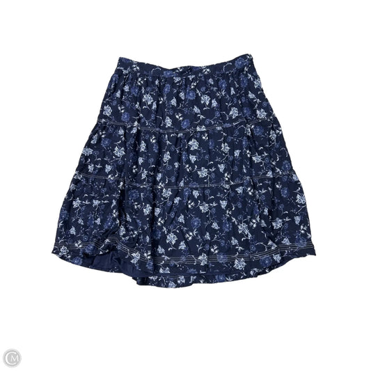 Skirt Maxi By Lane Bryant In Navy, Size: 26