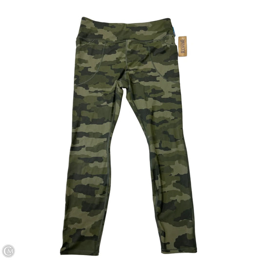 New! Athletic Leggings By Duluth Trading In Camouflage Print, Size: 1x