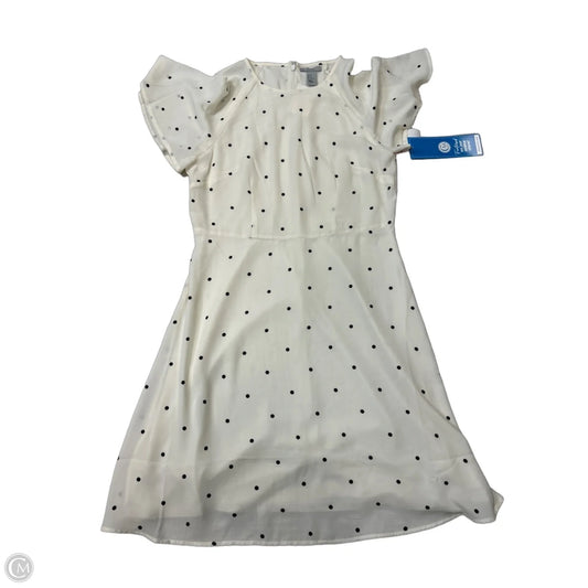New! Dress Casual Short By H&m In Polkadot Pattern, Size: M