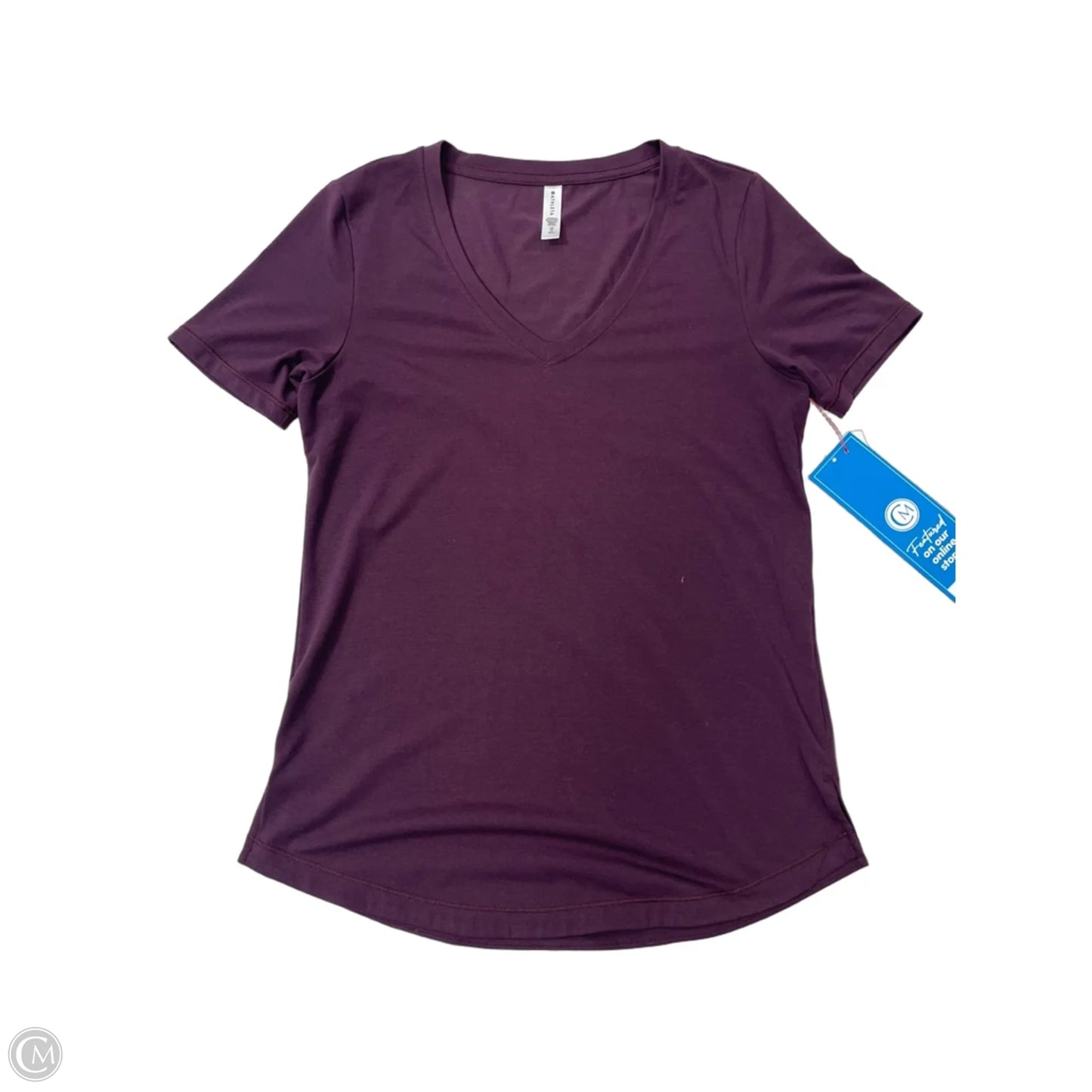 Athletic Top Short Sleeve By Athleta In Purple, Size: Xs