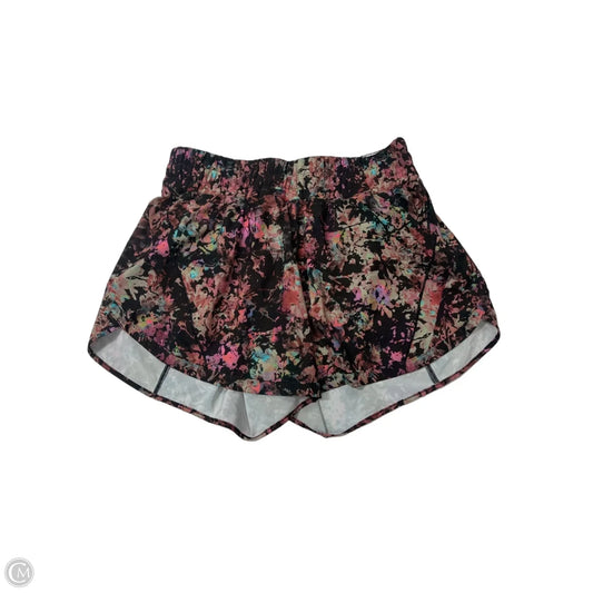 Athletic Shorts By Lululemon In Multi-colored, Size: M