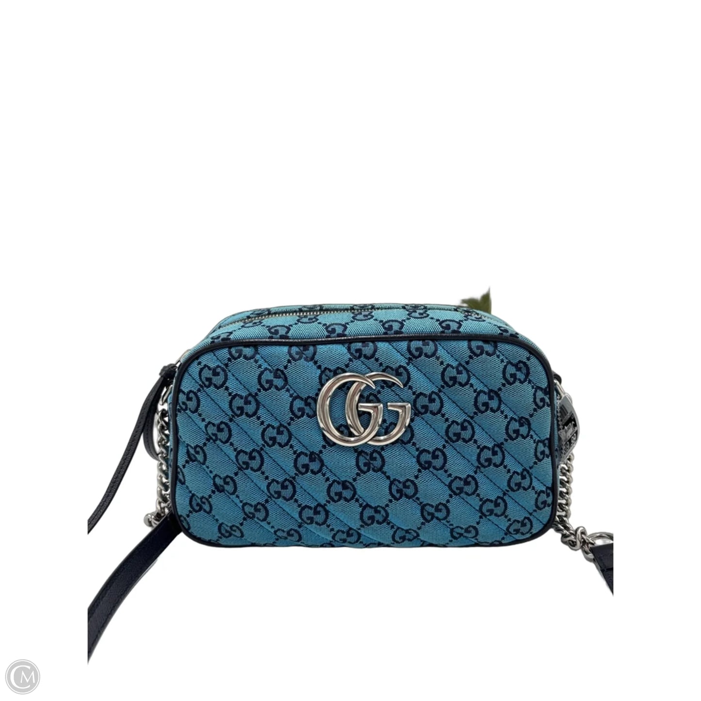 Gucci Monogram Marmont Luxury Handbag in Limited Edition Blue