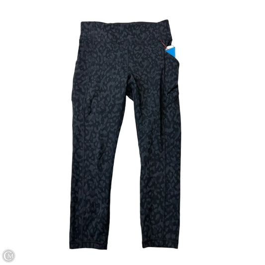 Athletic Leggings By Lululemon In Animal Print, Size: M