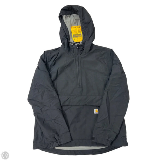 New! Jacket Windbreaker By Carhartt In Black, Size: S