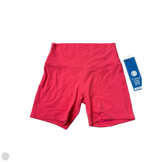 Athletic Shorts By Lululemon In Pink, Size: M